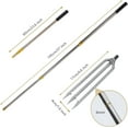 thumbnail image 4 of Telescopic Fishing Gaff Hook - 3-Prong & Single-Prong Barbed Spear for Ice/Sea Fishing - Extendable Fish Gig for Hunting Fish Small Game, 4 of 7