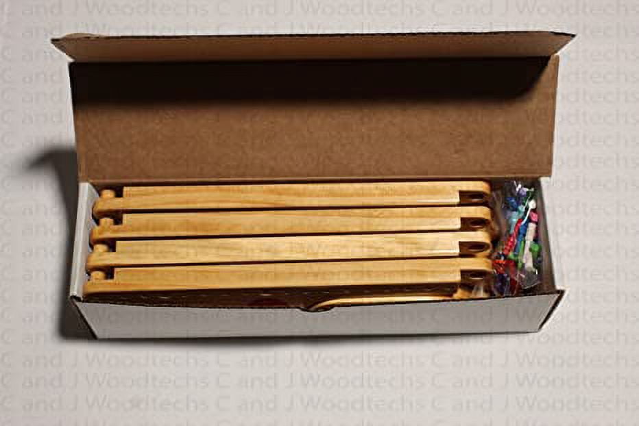 Pegs and Jokers Board Game 8 Player Handcrafted in the USA, of Select Pine Wood