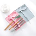 thumbnail image 4 of Soporte De Silicona Para Cucharas, Bandeja De Descanso Para Utensilios De Cocina Multiusos, Organizador De Cucharas Doméstico Ligero Y Flexible Para El Hogar Y La Cocina Guardurnaity HA027306-02, 4 of 7