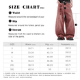 thumbnail image 6 of Mrmall Mens Baggy Jeans Wide Leg Loose Fit Casual Jeans Hip Hop Streetwear Denim Jeans, 6 of 6