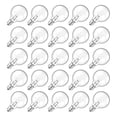 thumbnail image 1 of 25 Piezas G40 Bombillas de Repuesto E12 Candelabro Base de Tornillo Bombillas LED de Globo para Interior Exterior Cadena de Luces Blanco CáLido, 1 of 5