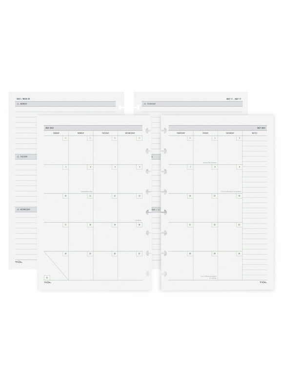 Tul Planners in Calendars and Planners