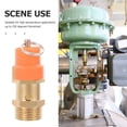 thumbnail image 5 of FRCOLOR kit de Réparation de Réservoir d'Air Valve de Sécurité Compresseur d'Air Valve de Contrôle Valve de Décharge Professionnelle 1/2 Pouce, 2.36"X1.18"X1.18 Pouces, 5 of 5