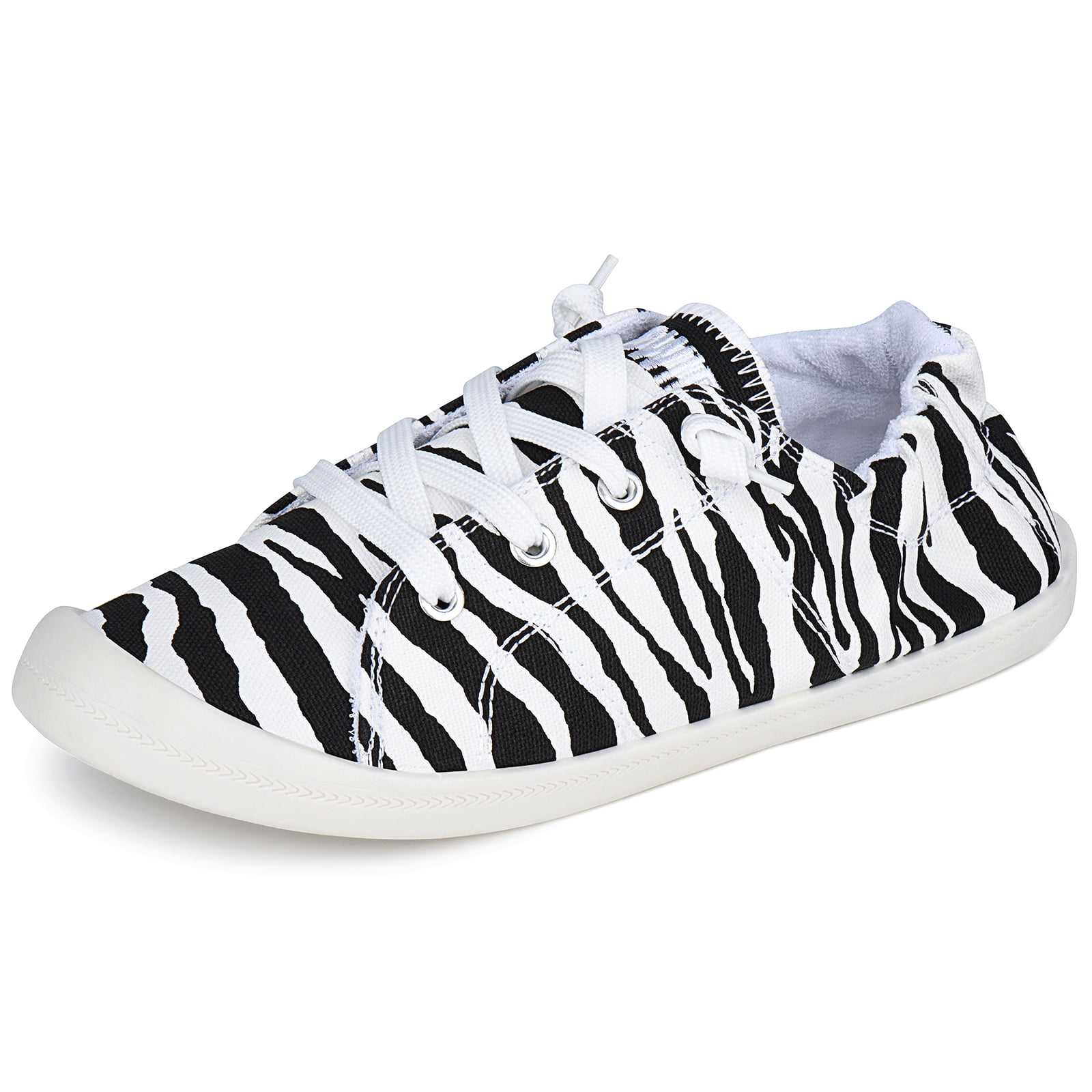 JENN ARDOR Women Canvas Shoes Low Top SlipOn Fashion Sneakers