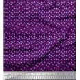 thumbnail image 1 of Soimoi Silk Fabric Raindrop Shirting Decor Fabric Printed Yard 42 Inch Wide, 1 of 1
