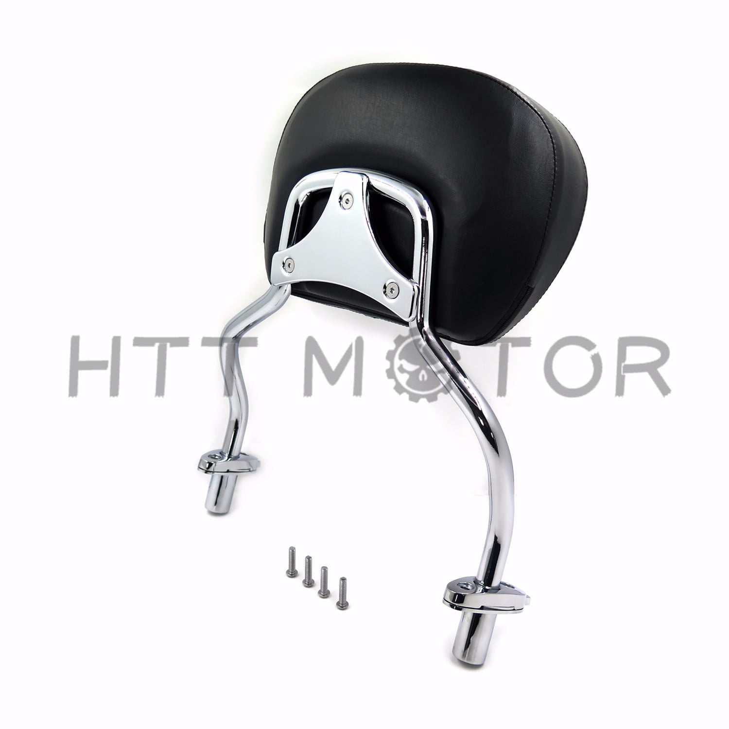 HTTMT Detachable Pad Sissy Bar W/ Backrest For Harley FLRT FreeWheeler