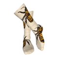thumbnail image 4 of KLL Honey Bee Print Cool Socks Men's Women's Crew Socks Funny Crazy Novelty Stockings, 4 of 8