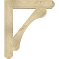 thumbnail image 3 of Ekena Millwork 4"W x 24"D x 28"H Legacy Craftsman Rough Sawn Bracket, Douglas Fir, 3 of 4