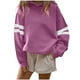thumbnail image 3 of Camisas para mujer,Sudadera con capucha de lunares, jersey de manga larga para mujer, top informal de poliéster, corte holgado para uso diario, sopatenor, 3 of 8