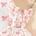 thumbnail image 6 of Zshosam My First Birthday Baby Girl Outfit Baby Girl Outfit Newborn Ruffle Skirt Set Infant Romper Fall Winter Clothes Size 0 3 Months,(Light Pink 0-3 Months), 6 of 7