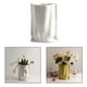 thumbnail image 4 of Creative Plant Pots Hermosa Luz Ligero Jarrón de Lujo Arte Artesanía Artesanía Orientación de Flor Secado para Balcón Home Office Sala de estar Leche blanca Soledad Jarrón de ceramica, 4 of 7