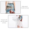 thumbnail image 2 of Santa Claus Stylish Chiffon Beach Dresses - Summer Dress for a Day at the Beach, 2 of 6
