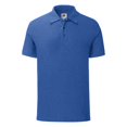 thumbnail image 1 of Fruit Of The Loom - Polo modelo Iconic para hombre (Azul royal jaspeado), 1 of 1