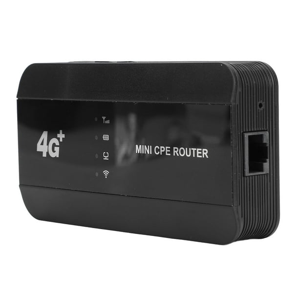 4G WiFi Mobile Hotspot, Pocket Mobile Router Hasta 10 Usuarios Conexión Ethernet 300Mbps para al aire libre para acampar