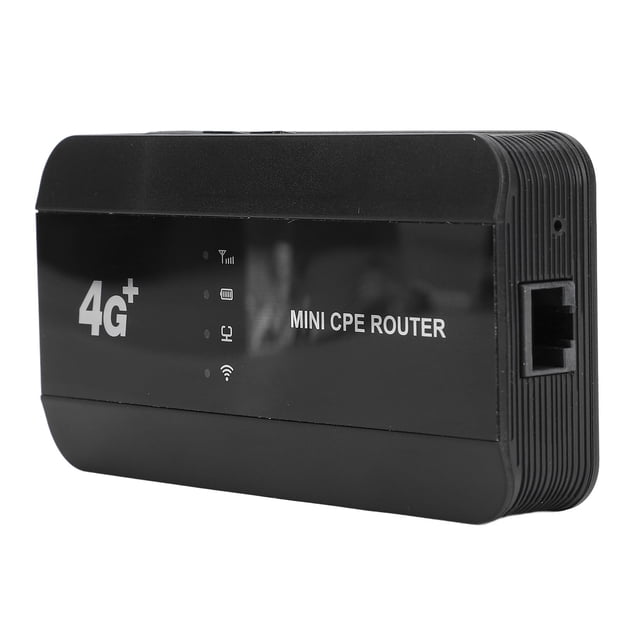 4G WiFi Mobile Hotspot, Pocket Mobile Router Hasta 10 Usuarios Conexión Ethernet 300Mbps para al aire libre para acampar