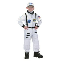 Aeromax Jr. Astronaut Suit Fancy-Dress Costume for Boys with Official NASA Patches for Ages 3-6, Toddler Size 4T