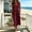 Wine, variant on QUNYINEY White Casual Summer Dresses for Women Sleeveless Long Cotton Linen A Line Sundress with Pockets V Neck Loose Fit Dresses