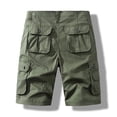 thumbnail image 3 of Men's Short Pants Cotton Cargo Shorts Tactical Breeches Casual Sports Man Hiking Fishing Streetwear, 3 of 6