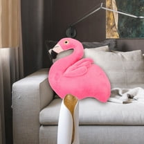 ELAYARD Attractive Flamingo Pillow Pink Cotton Comfortable Touch