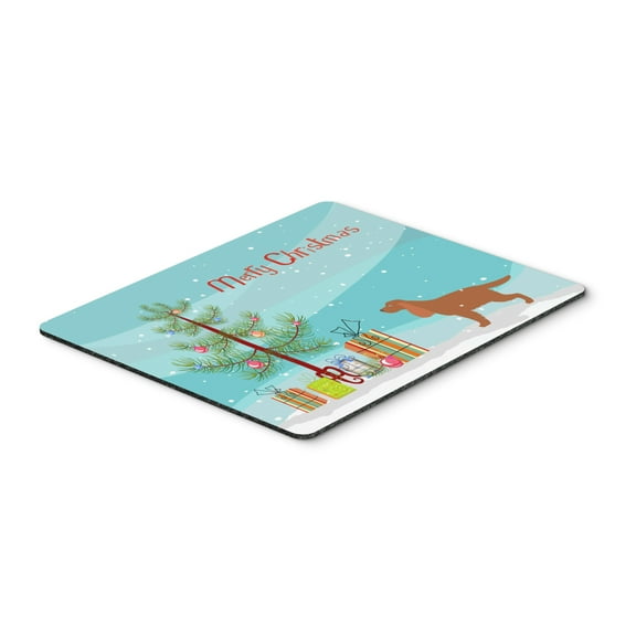 English Cocker Spaniel Merry Christmas Tree Mouse Pad Hot Pad or Trivet