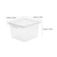 thumbnail image 2 of TABLETREANDS 20Pcs Portable Reptile Feeding Box Transparent Durable PP Material Reptile Keeper, 2 of 7
