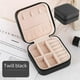 thumbnail image 5 of Mini Jewelry Box PU Leather Portable Travel Jewelry Storage Box Ring Earring Necklace Storage, 5 of 5