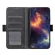 thumbnail image 2 of For OnePlus 13 Case Stand Cowhide Texture PU Leather Phone Cover - Black, 2 of 5
