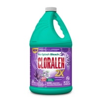 Cloralen No-Splash Liquid Scented Bleach, All Purpose Cleaner, Lavender Scent, 121 Fl Oz