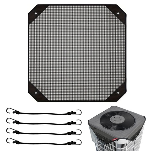 Appoft Central Air Conditioner Cover for Outside Units 36 x 36 - Top Universal Outdoor AC Cover Defender (Mesh, 36" x 36")