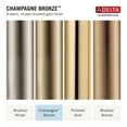 thumbnail image 4 of Delta Faucet 4 Inch Round Shower Floor Drain Gold Shower Drain Kit Round Shower Drain Chrome Shower Drain Shower Floor Drain Champagne Bronze DT051411-CZ, 4 of 5