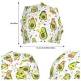 thumbnail image 2 of Naloa Avocado Playing Music Beanie for Men Women Knitted Unisex Winter Hat Beanies Cap Knit Cuffed Beanies Hats, 2 of 7