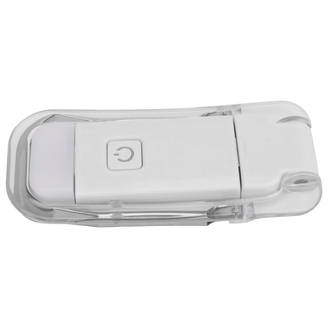 Luz LED Para Marcapáginas, Recargable Por USB, 3 Brillos, Luz Blanca Cálida, Lámpara De Lectura Portátil Con Clip Para Lectura Nocturna