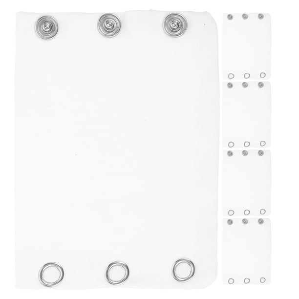 5 extensores de tela para mono de bebé, extensores a presión para mono, accesorios de ropa para bebés