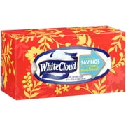 White Cloud 2-Ply Facial Tissue, 150 Sheets