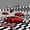 Red Gray, variant on Manfei Red Sports Cars Zipper Twin Comforter Sets with Fitted Sheet and 2 Pillowcases,Classic Racing Print Zipper Bedding Set,Black Reversible,4pcs