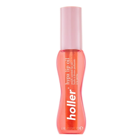 Holler Hypa Lip Oil So Peachy Peach Scented Lip Oil, 0.13 Fl Oz
