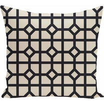 Simply Daisy 16" x 16" Don't Fret Geometric Print Pillow