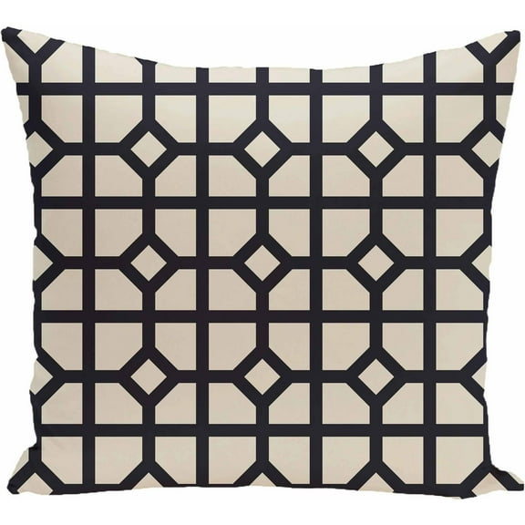 Simply Daisy 16" x 16" Don't Fret Geometric Print Pillow