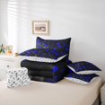 thumbnail image 6 of Castle Fairy Geometric Plaid Boy Twin Bedding Sets,Futuristic Cubes Bedding Comforter Set, 6 of 8