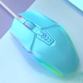 thumbnail image 1 of Luminous Wired Silent Gaming Office Usb Gaming Optical Symphony Mouse, 1 of 8