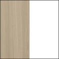 thumbnail image 6 of South Shore Munich Scandinavian 2-Drawer Nightstand with Storage, White & Soft Elm, 6 of 14
