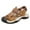 Brown, variant on Cathalem Mens Casual Footwear Men's Comfy Sandals, Men's Arch Support Flat Sandals(Black,40)