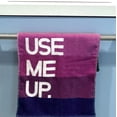 thumbnail image 3 of KNOCK KNOCK Use Me Up Multi-Use "Dirty" Towel in Purple Ombre, 3 of 4