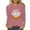 Purple 4, variant on Cmfcve Women's Cute Sweatshirt Halloween Long Sleeve Cat Printed Undershirts Fall Crewneck Graphic Spooky Season Shirts