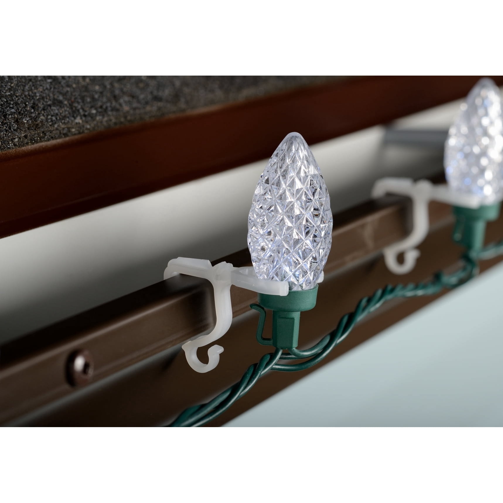 All-Purpose Christmas Light Clips, White, 100 Count, by Holiday Time