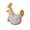 (#B), variant on Handmade Hen Shaped Oven Mitt & Pot Holder Set,Farmhouse Kitchen Decor(#A) | Quilted Heat Resistant Washable Hot Pad,Heat Resistant Kitchen Gloves,for Chicken Lover to Cook and Bake