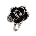 thumbnail image 1 of Anillo de dedo de moda con gota de aceite, rosa, joyería, anillo de flor, anillo de diamante con apertura ajustable para mujer y niña, 1 of 7