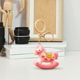 thumbnail image 6 of Getwin Desktop Dress Up,New Year'S Horse Ornaments,2026 Year Of Keychain Flocking Rocking Horse Pendant 5.1×5.9×1.5Cm Cute Plush New Year Decor Key Ring for Bags/Keys Festive for Men & Women, 6 of 6