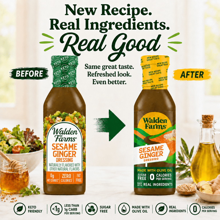 best salad dressing for weight loss Walden Farms Bleu Cheese - Calorie-Free, Gluten-Free, Low Carb, Keto-Friendly, Sugar-Free, Rich Bleu Cheese Flavor WALMART // THE BEST SALAD
