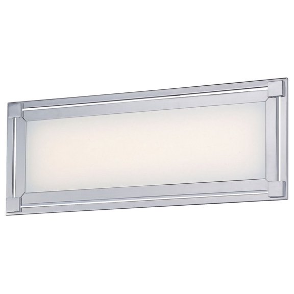 George Kovacs Lighting - Framed-28W 1 LED Bath Vanity in Contemporary Style-16